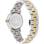 Versace Gray Stainless Steel Dress Watch Versace