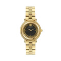 Versace Gold Stainless Steel Dress Watch Versace