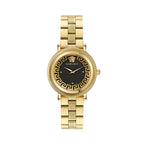 Versace Gold Stainless Steel Dress Watch Versace