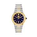 Versace Gray Stainless Steel Dress Watch Versace