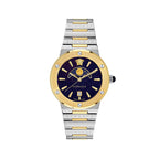 Versace Gray Stainless Steel Dress Watch Versace