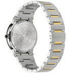 Versace Gray Stainless Steel Dress Watch Versace