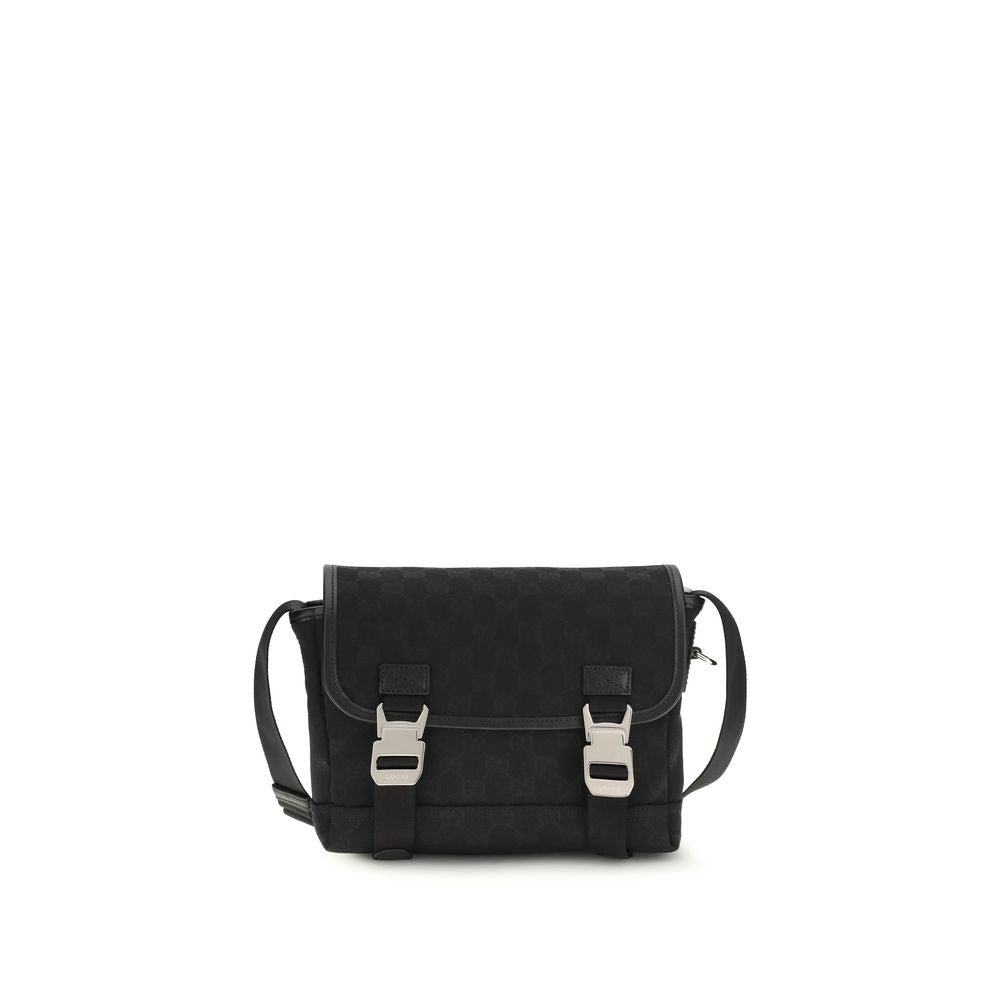 Gucci Black Fabric Shoulder Bag Gucci
