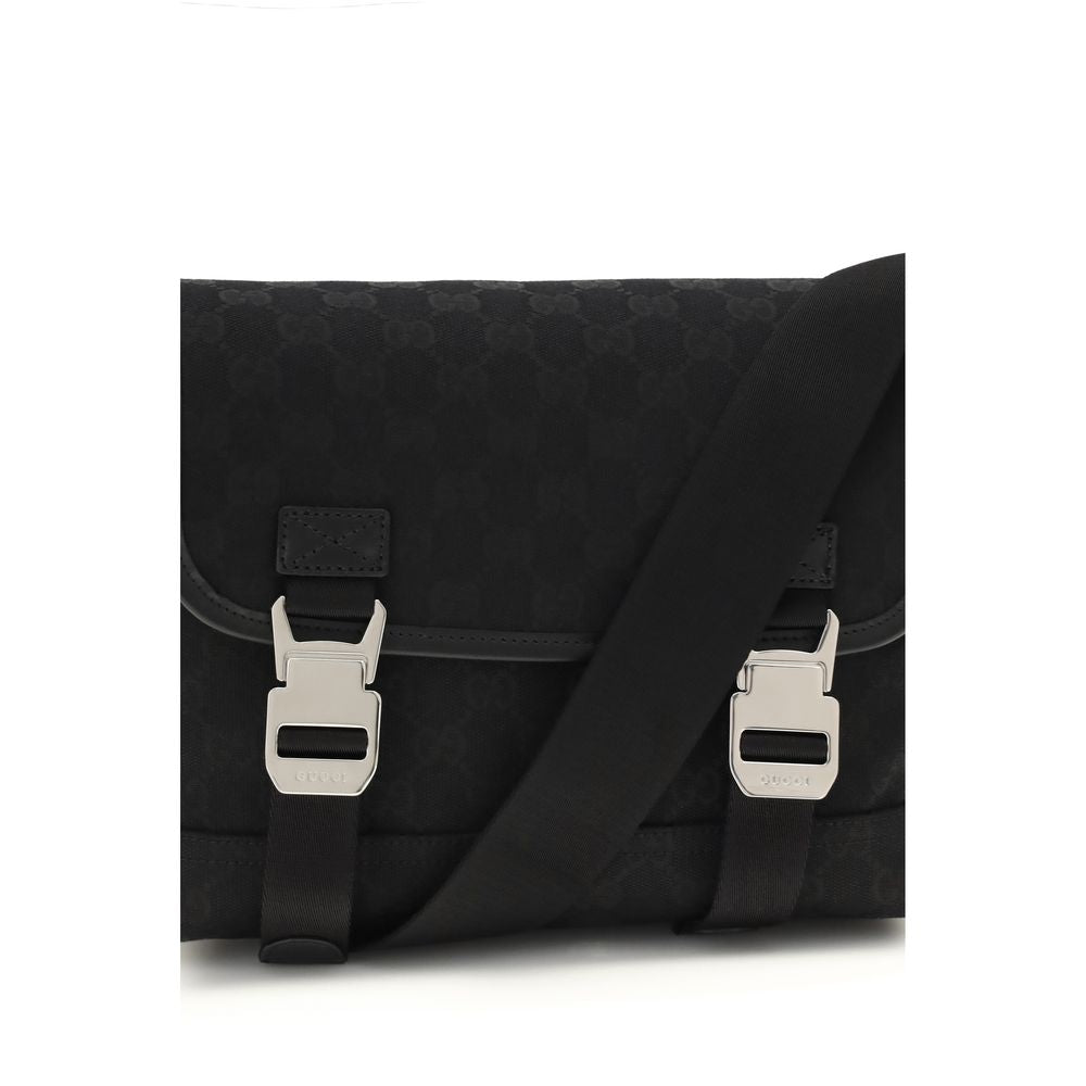 Gucci Black Fabric Shoulder Bag Gucci