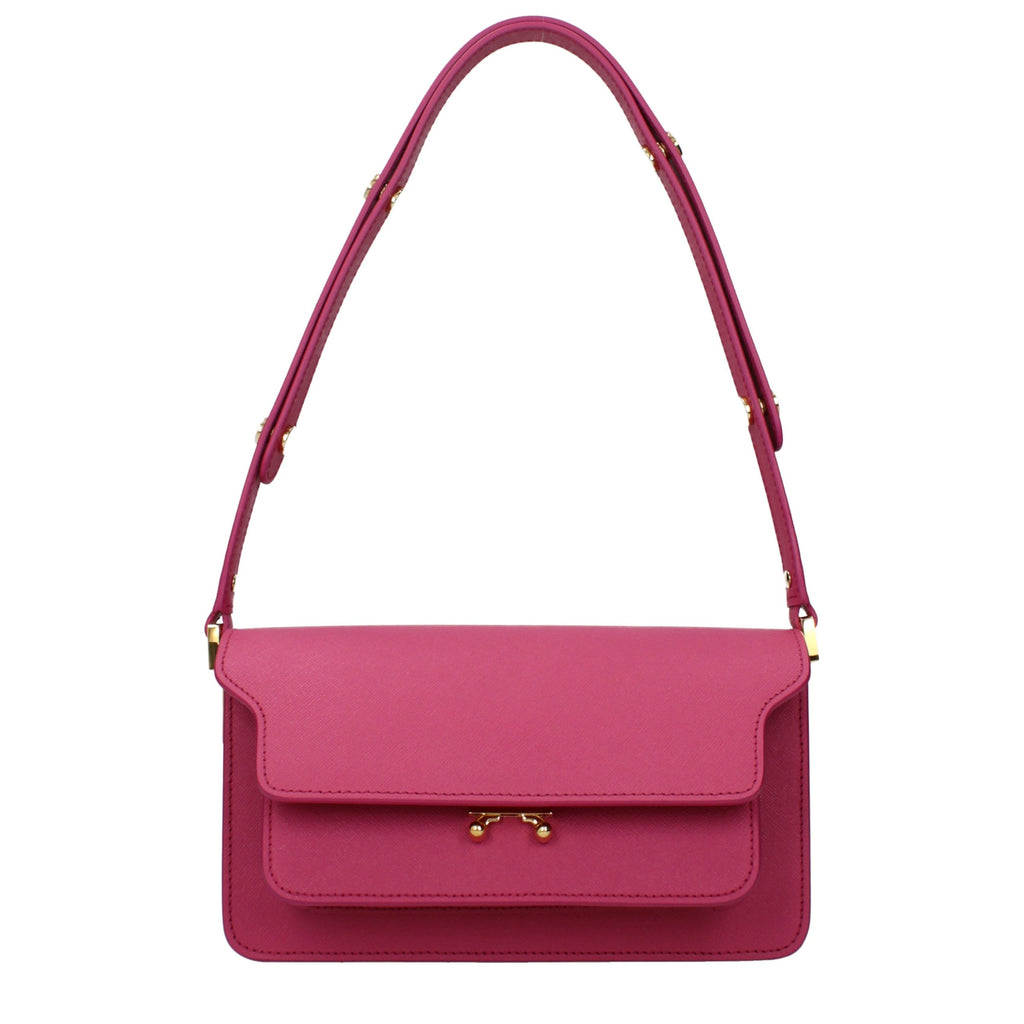 Marni schoudertas in fuchsia Marni
