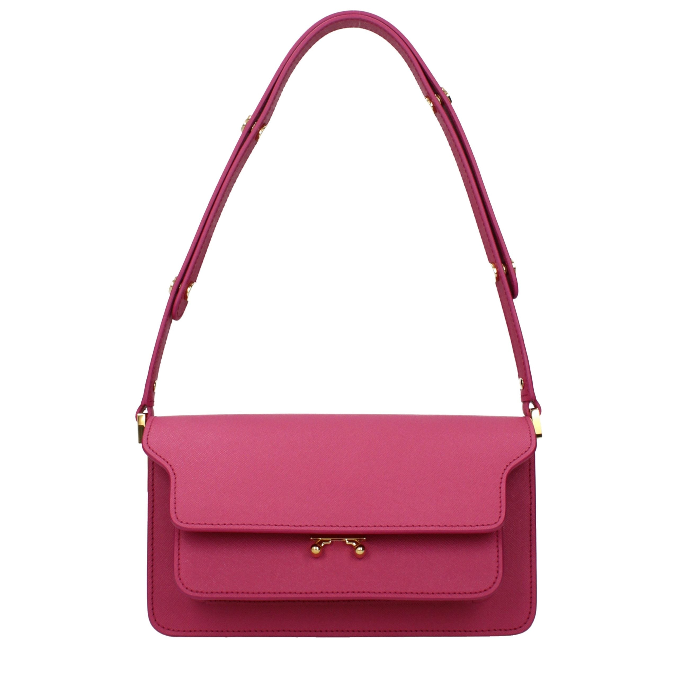 Marni schoudertas in fuchsia Marni