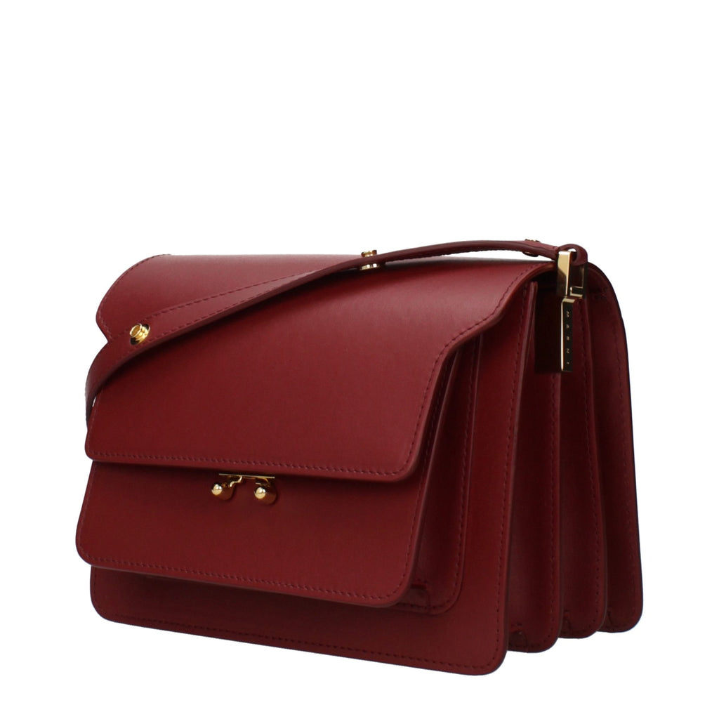 Marni schoudertas in rood Marni
