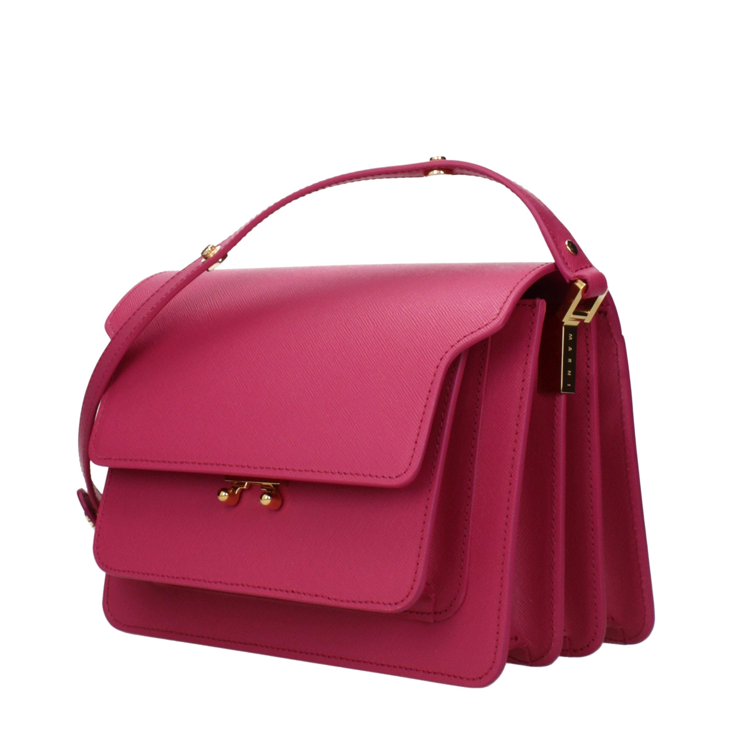 Marni schoudertas in fuchsia Marni