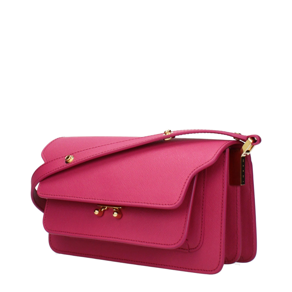 Marni schoudertas in fuchsia Marni