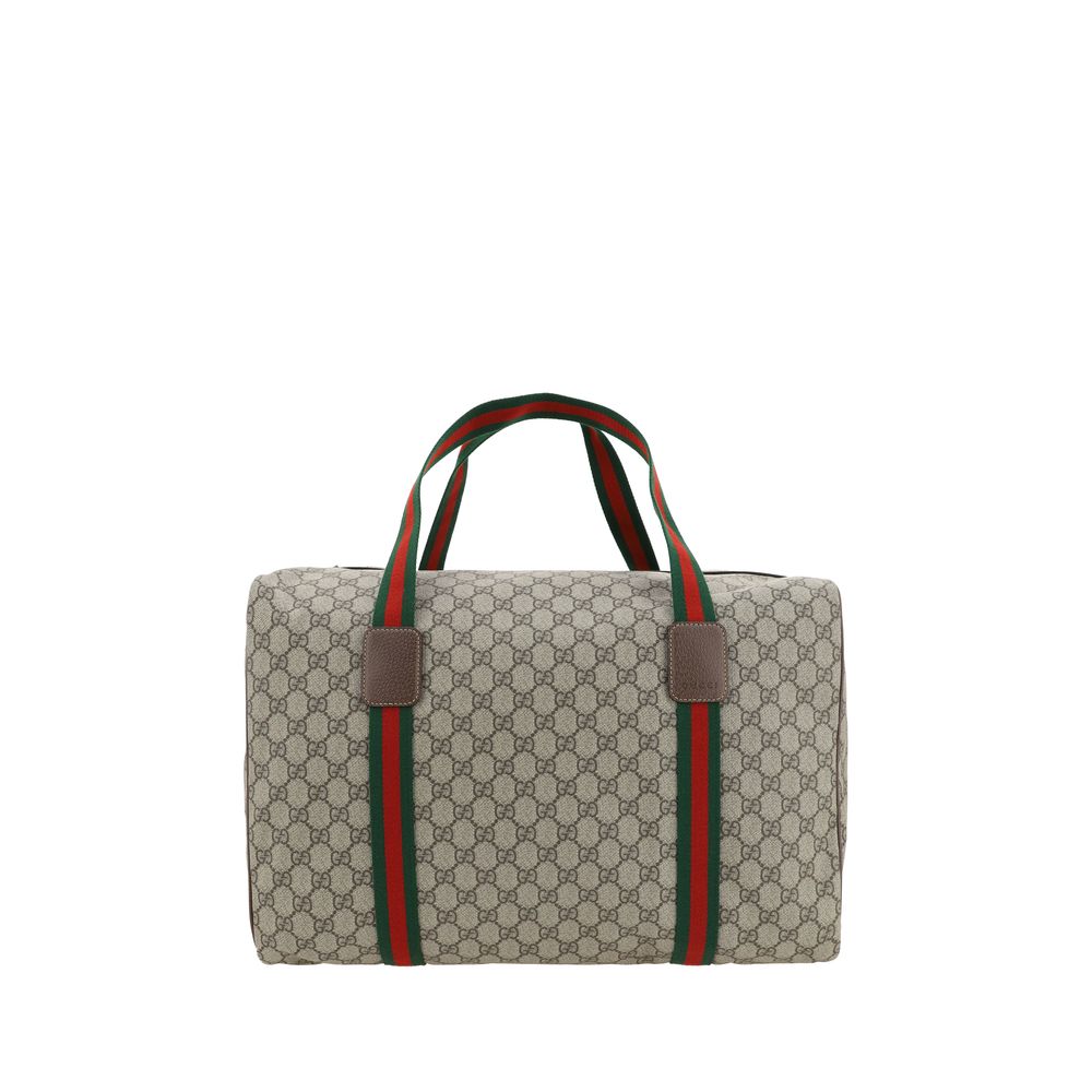 Gucci Brown Polyethylene Luggage And Travel Gucci
