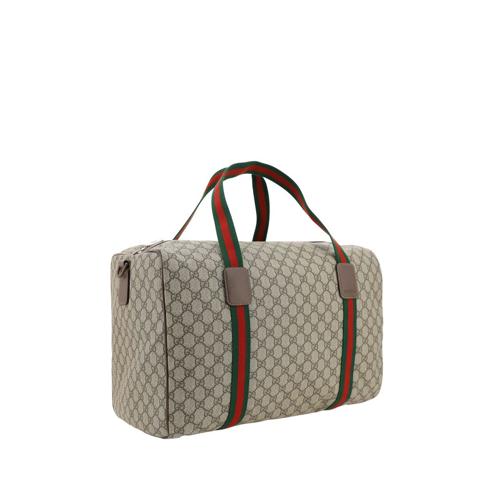 Gucci Brown Polyethylene Luggage And Travel Gucci