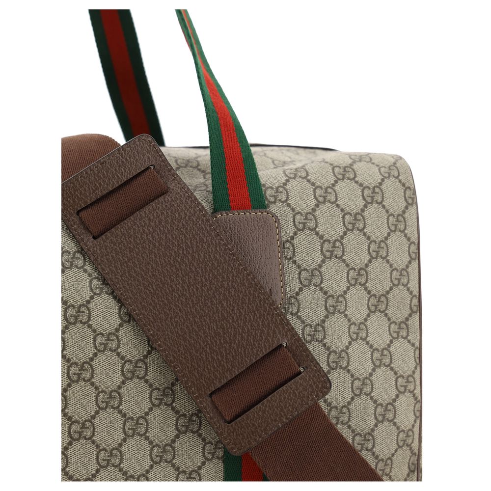Gucci Brown Polyethylene Luggage And Travel Gucci