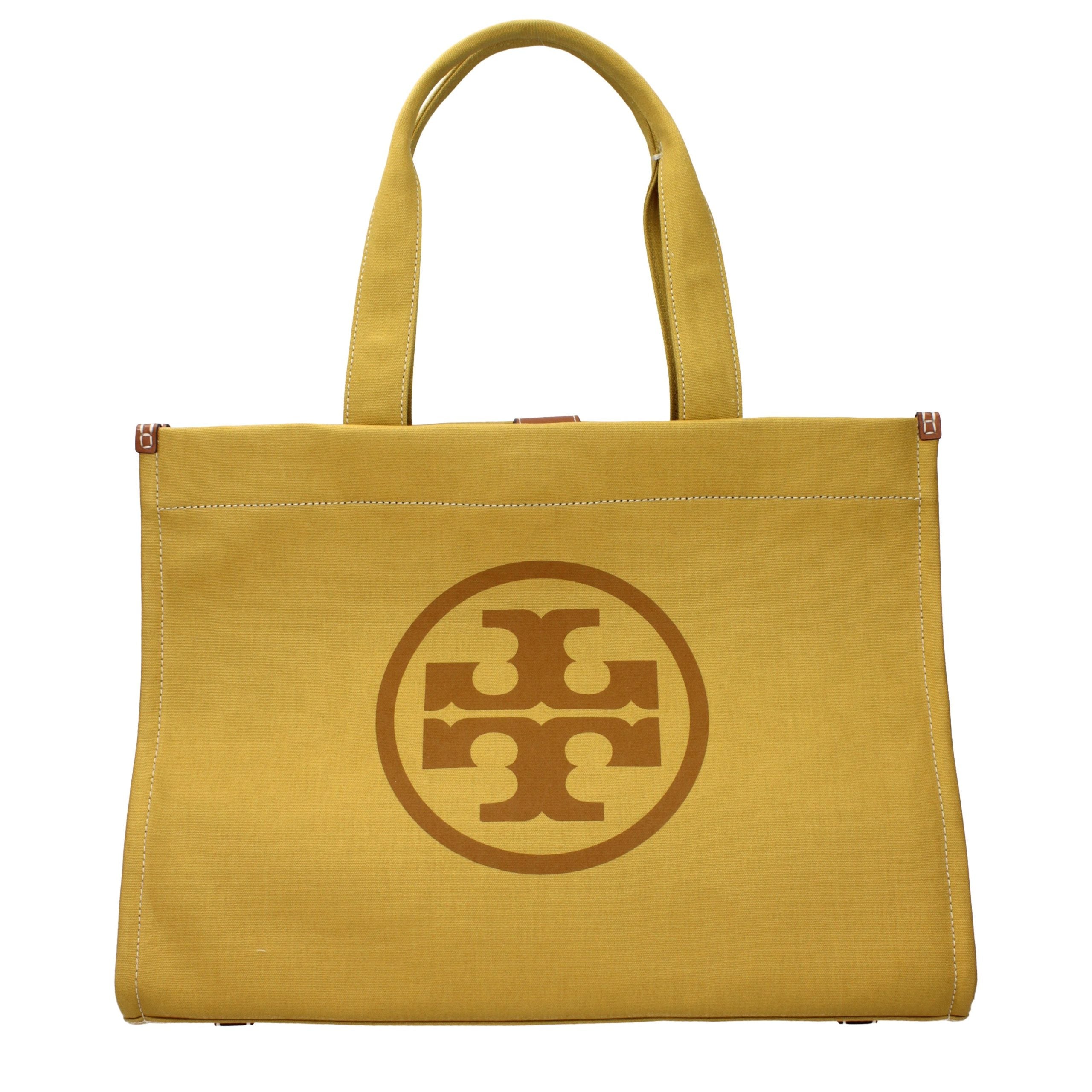 Tory Burch schoudertas in geel Tory Burch
