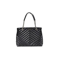 Armani Exchange Black Polyester Handbag Armani Exchange