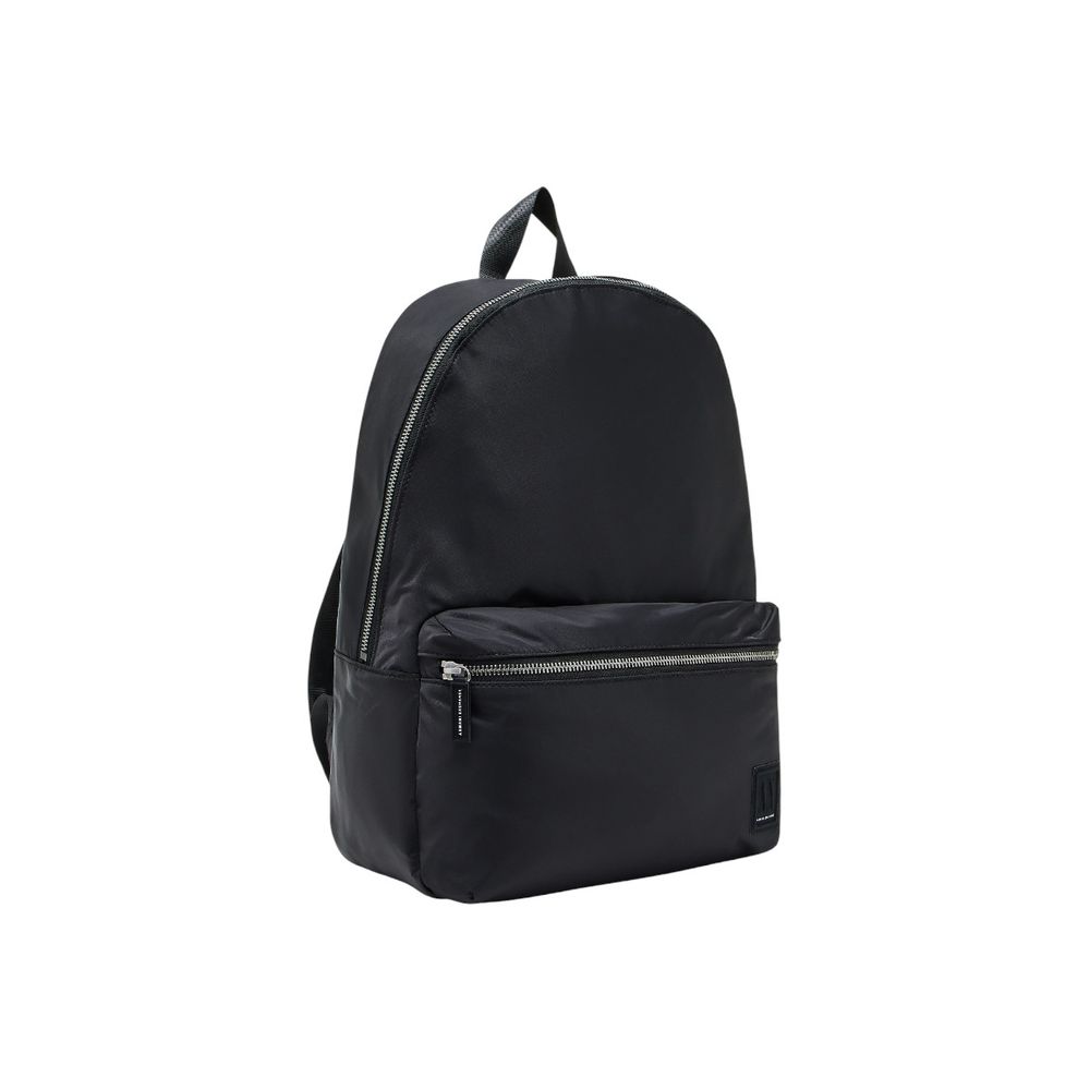 Armani Exchange Black Polyamide Backpack Armani Exchange