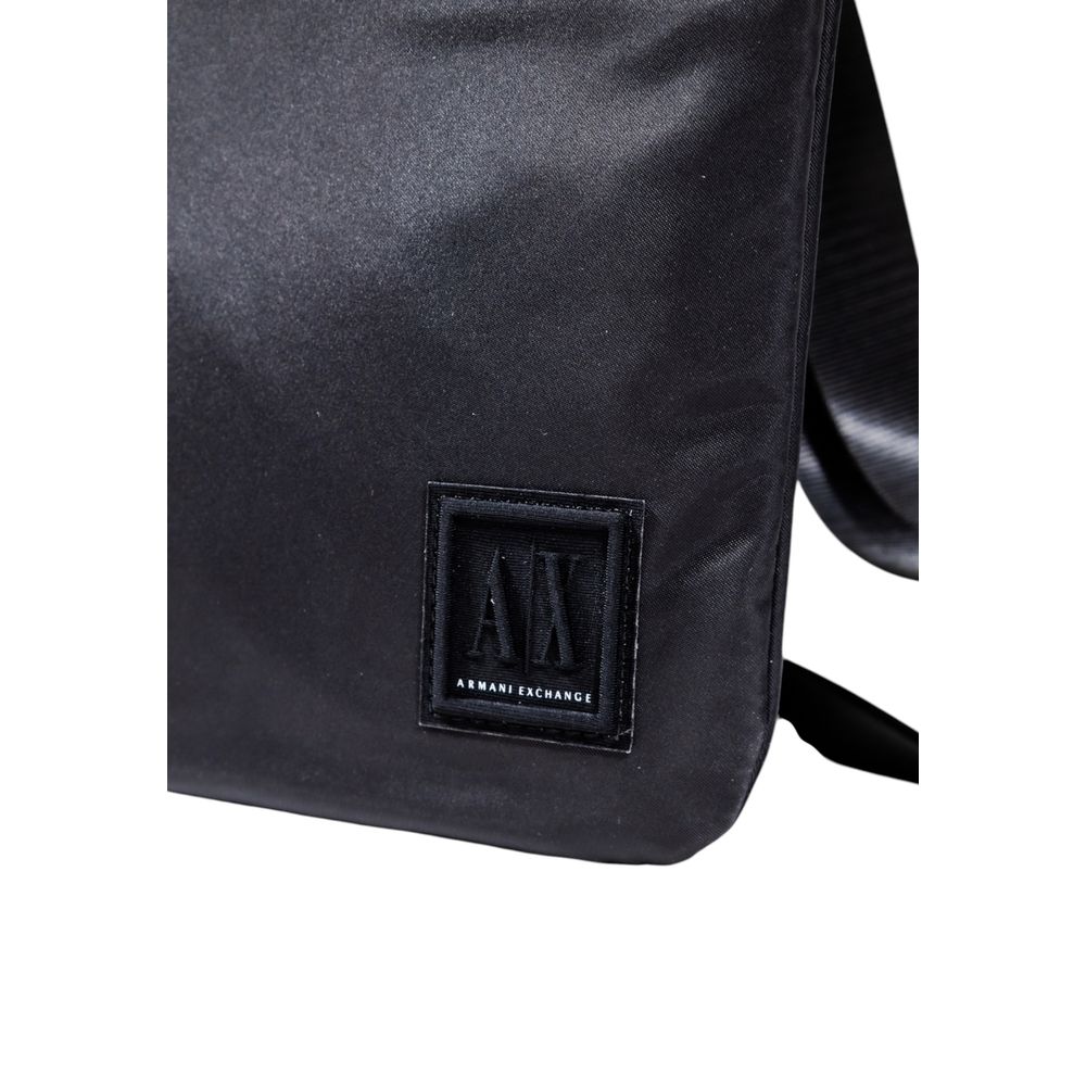 Armani Exchange Black Polyamide Messenger Bag Armani Exchange