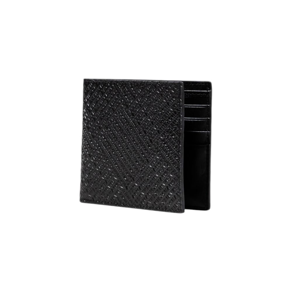 Armani Exchange Black Leather Wallet Armani Exchange