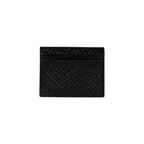 Armani Exchange Black Leather Cardholder Armani Exchange