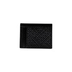 Armani Exchange Black Leather Cardholder Armani Exchange