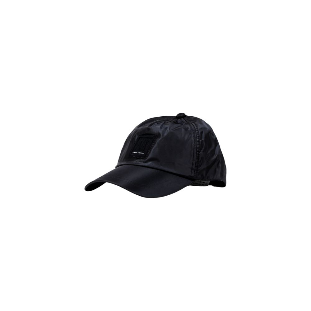 Armani Exchange Black Polyamide Cap (Baseball Hat) Armani Exchange