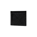 Armani Exchange Black Leather Cardholder Armani Exchange
