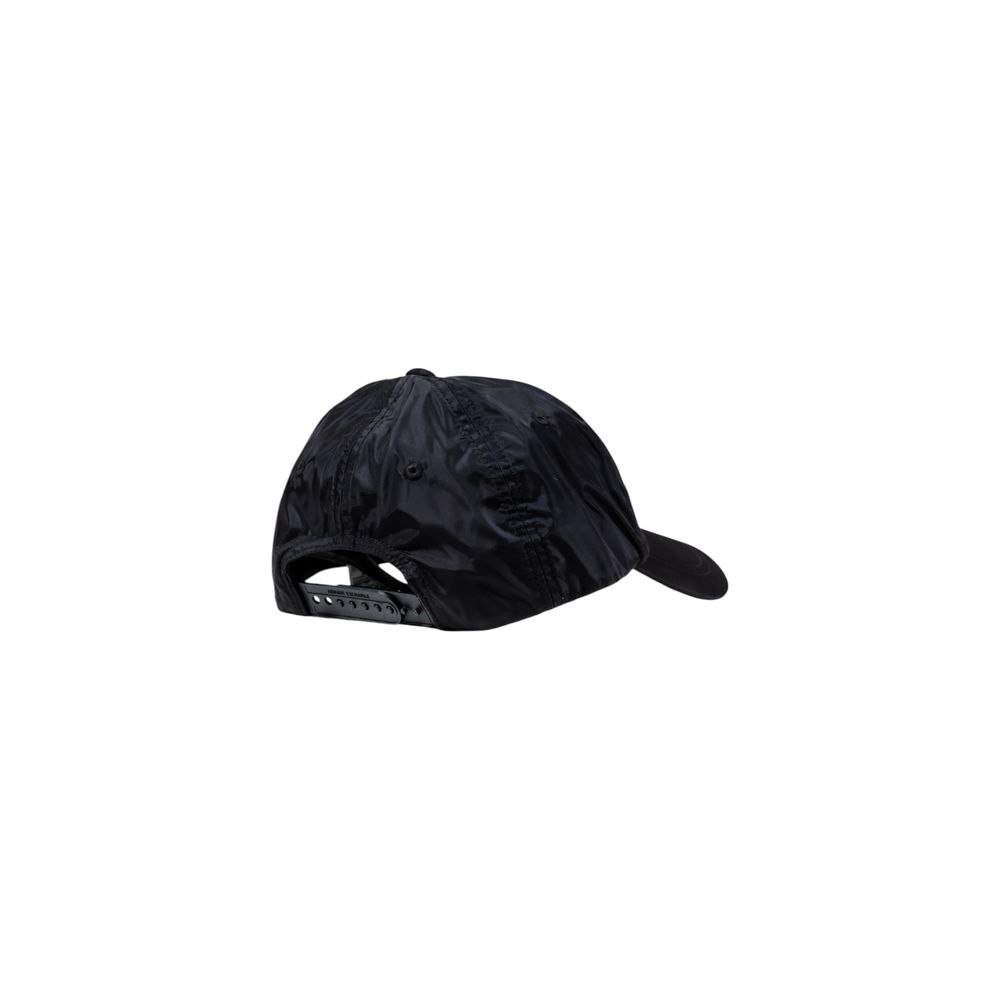 Armani Exchange Black Polyamide Cap (Baseball Hat) Armani Exchange