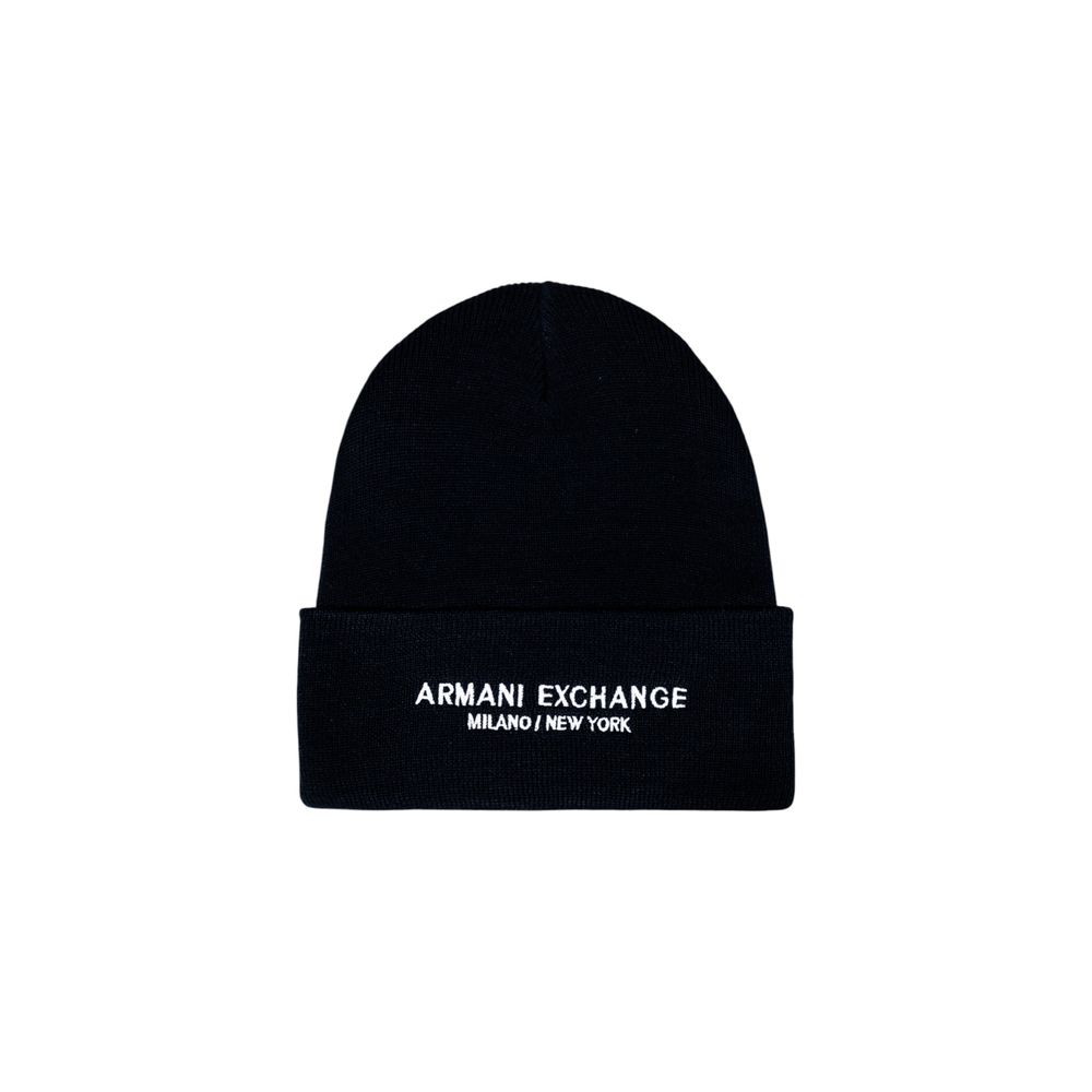 Armani Exchange Blue Polyester Cap (Baseball Hat) Armani Exchange