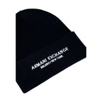 Armani Exchange Blue Polyester Cap (Baseball Hat) Armani Exchange