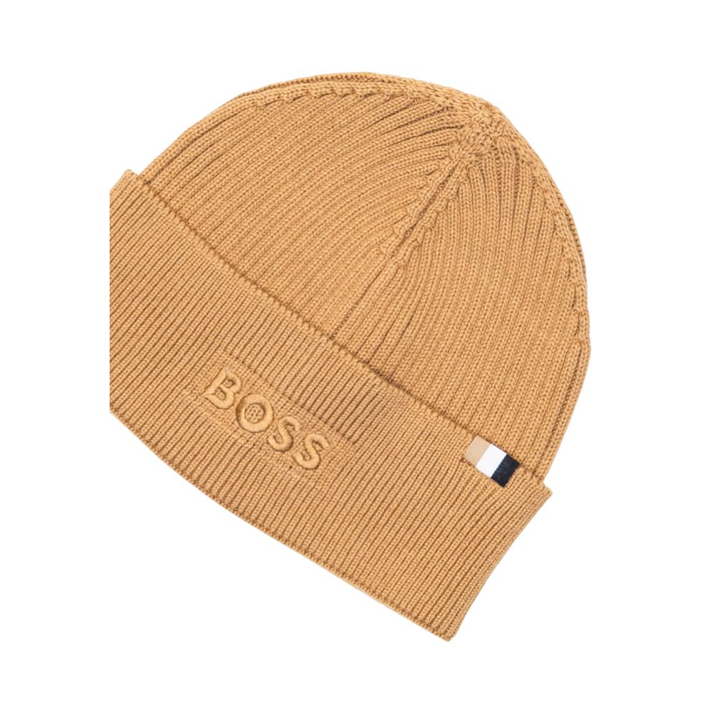 Hugo Boss Beige Cotton Cap (Baseball Hat) Hugo Boss