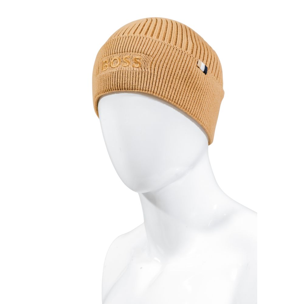 Hugo Boss Beige Cotton Cap (Baseball Hat) Hugo Boss