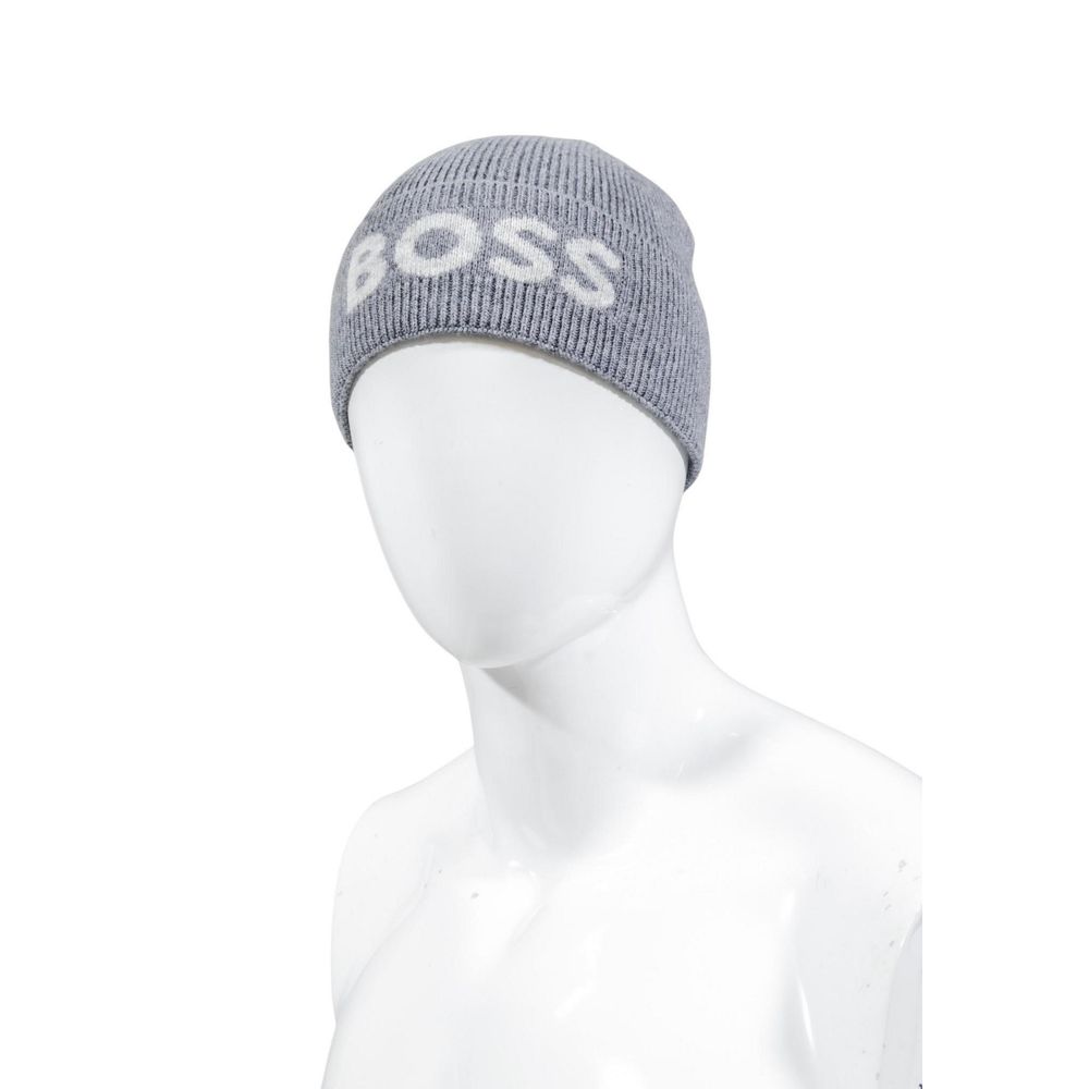 Hugo Boss Gray Recycled Polyamide Cap (Baseball Hat) Hugo Boss