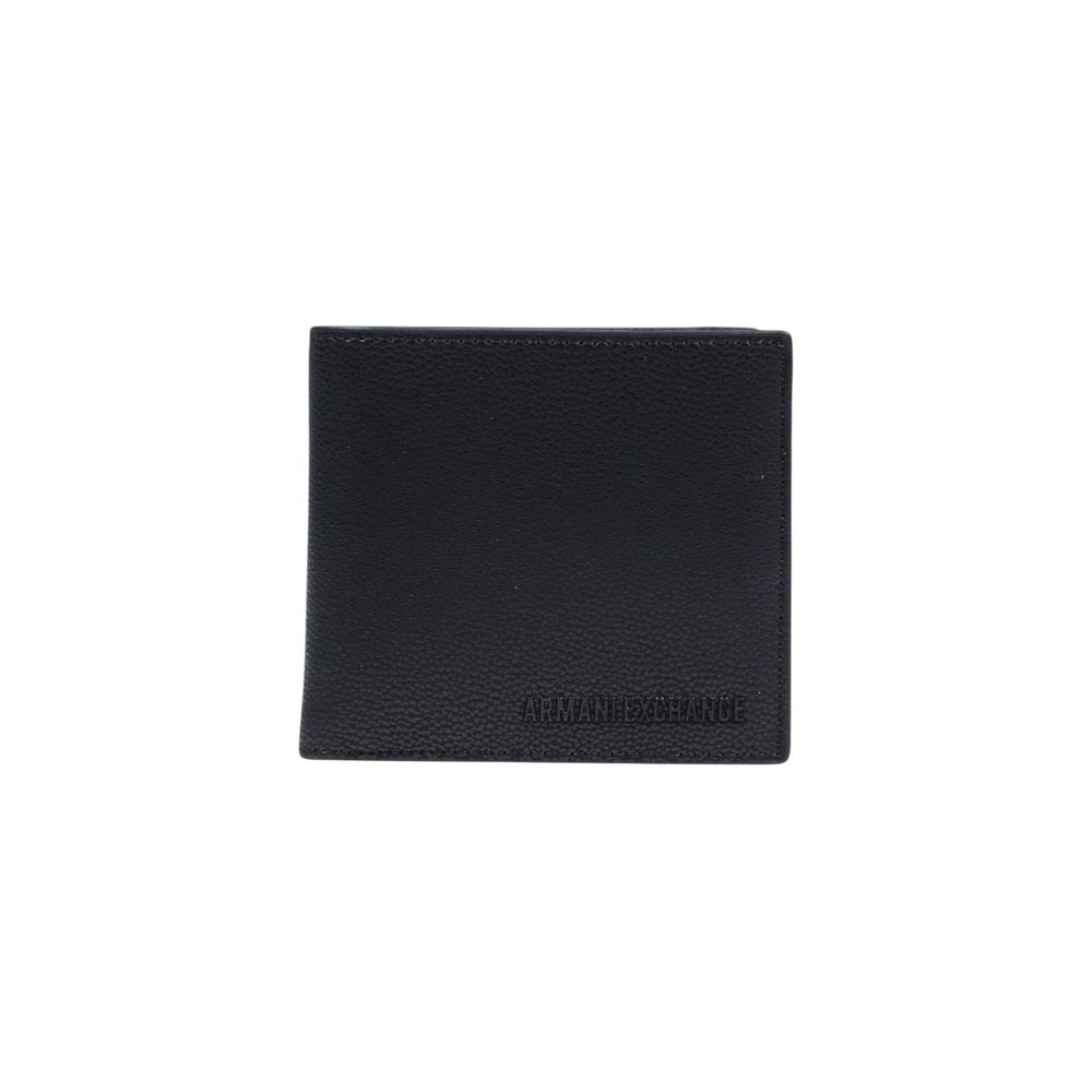 Armani Exchange Black Polyester Wallet Armani Exchange