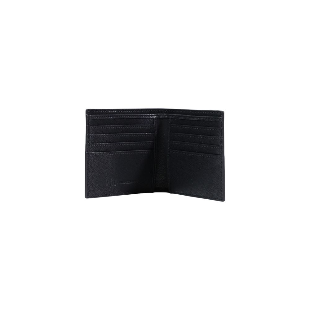 Armani Exchange Black Polyester Wallet Armani Exchange