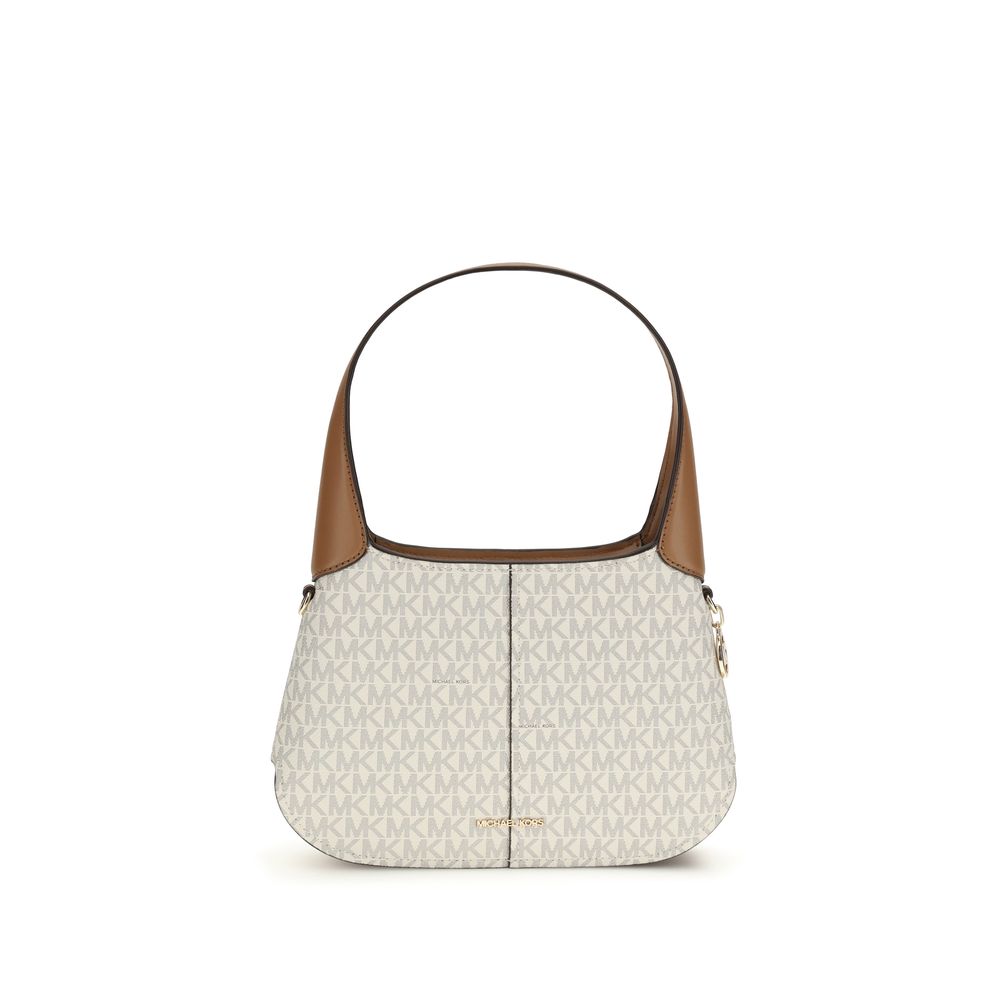 Michael Kors Beige Cotton Shoulder Bag Michael Kors