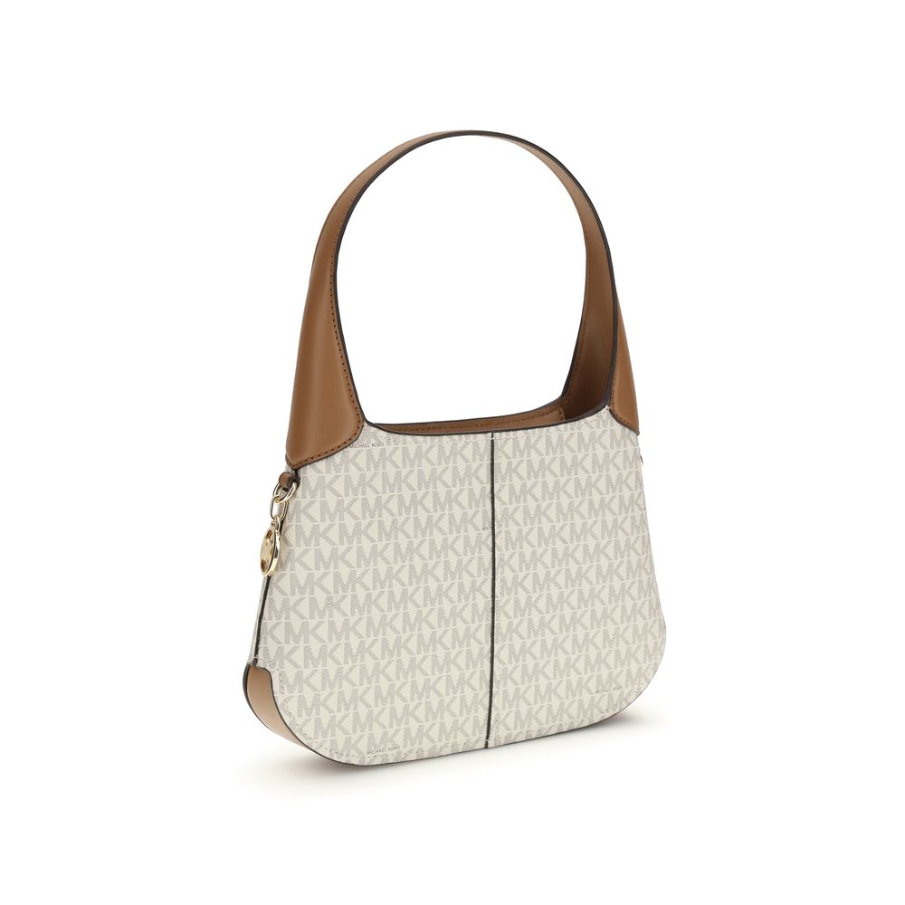 Michael Kors Beige Cotton Shoulder Bag Michael Kors