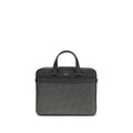 Ferragamo Gray Calf Leather Bos Taurus Briefcase Ferragamo