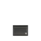 Fendi Black Calf Leather Bos Taurus Wallet Fendi