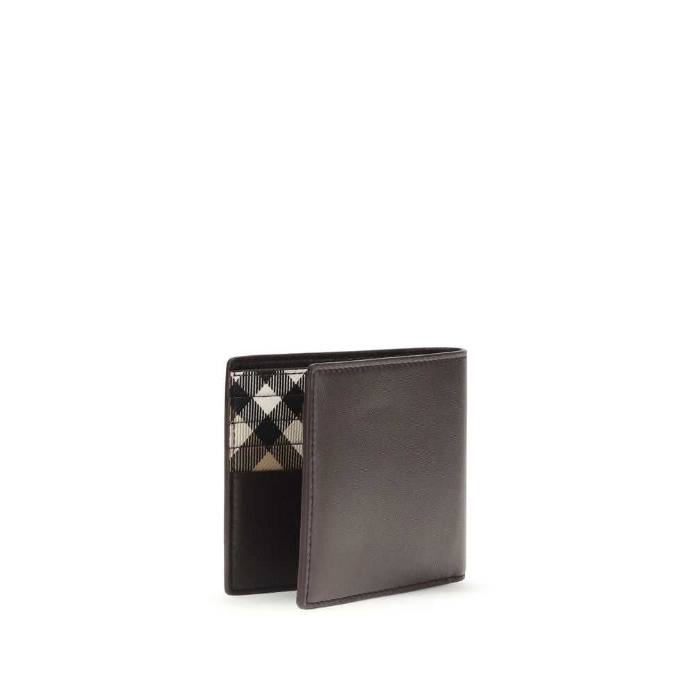 Burberry Brown Calf Leather Bos Taurus Wallet Burberry