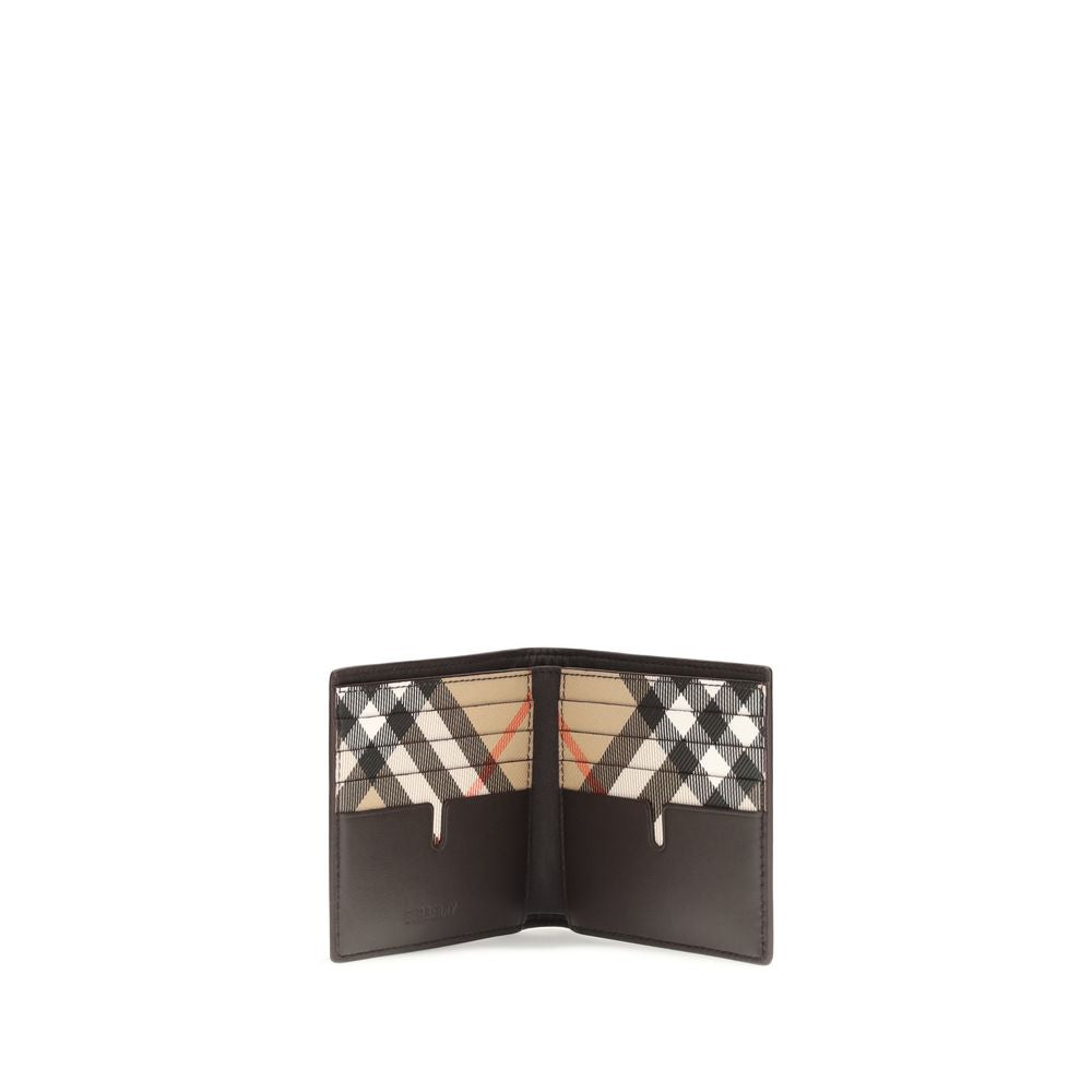 Burberry Brown Calf Leather Bos Taurus Wallet Burberry