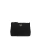 Prada Black Calf Leather Bos Taurus Shoulder Bag Prada