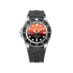 Bobroff Black Rubber Sport Watch Bobroff