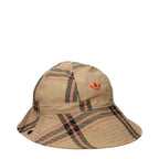 Adidas Beige Fabric Bucket Hat Adidas