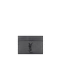 Saint Laurent Gray Calf Leather Bos Taurus Wallet Saint Laurent