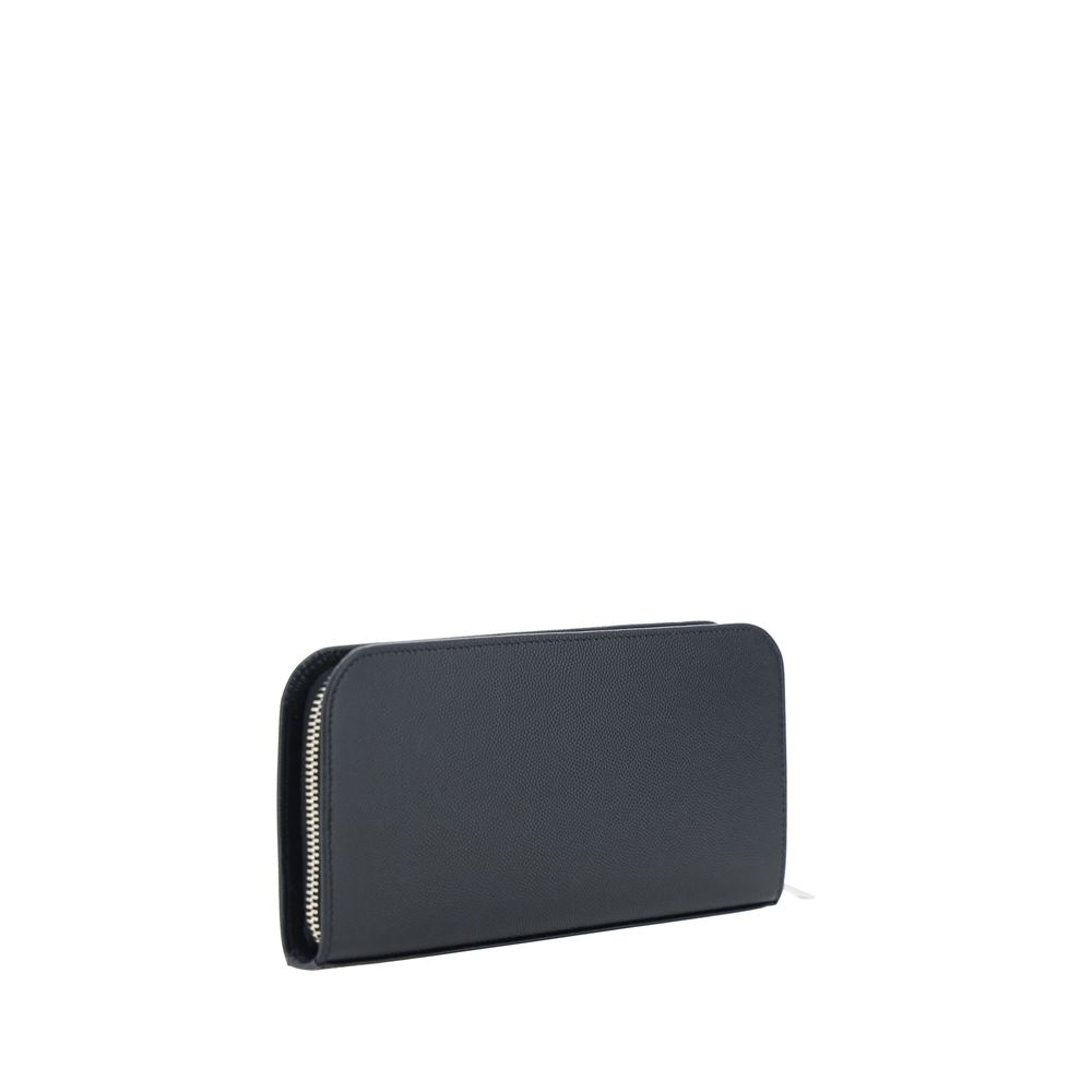 Saint Laurent Black Calf Leather Bos Taurus Wallet Saint Laurent
