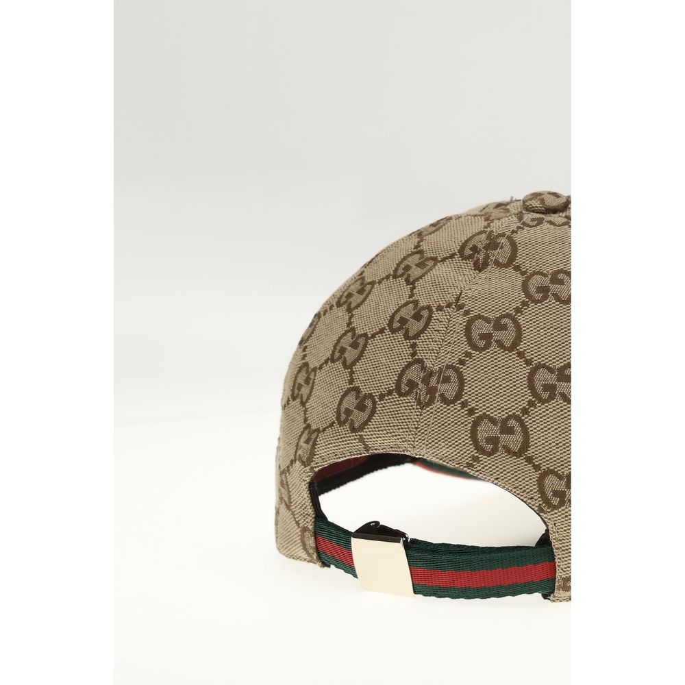 Gucci Brown Cotton Cap (Baseball Hat) Gucci