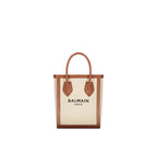 Balmain Brown Cotton Tote Bag Balmain