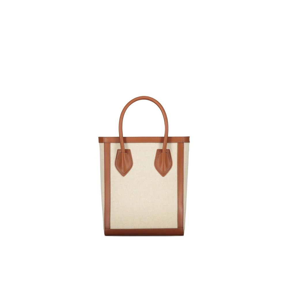 Balmain Brown Cotton Tote Bag Balmain
