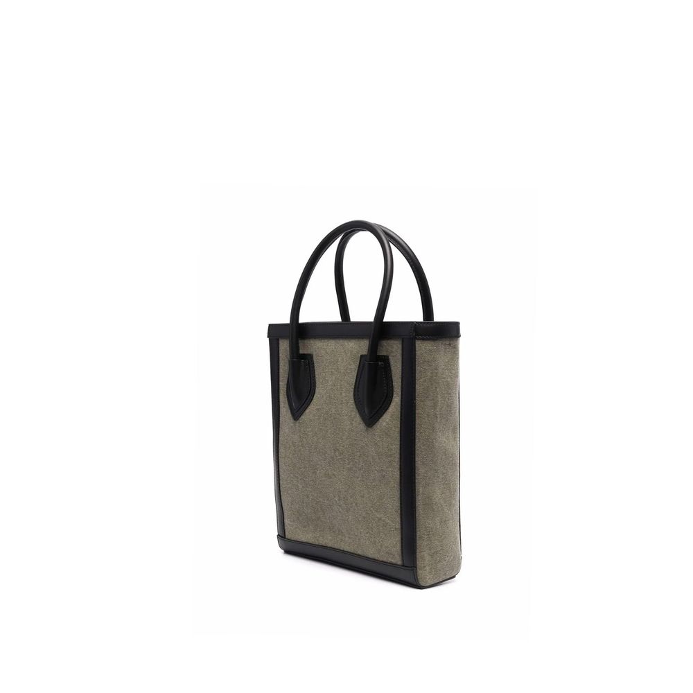 Balmain Bicolor Cotton Tote Bag Balmain