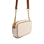 Balmain Brown Cotton Crossbody Bag Balmain