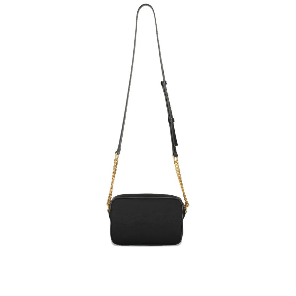 Balmain Black Cotton Shoulder Bag Balmain